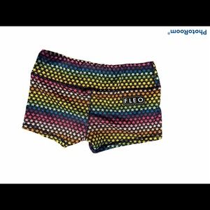 Rainbow stars fleo small shorts